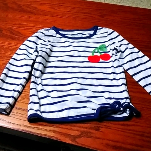 Oshkosh Toddler Girl Ivory Star Print Top main image 1